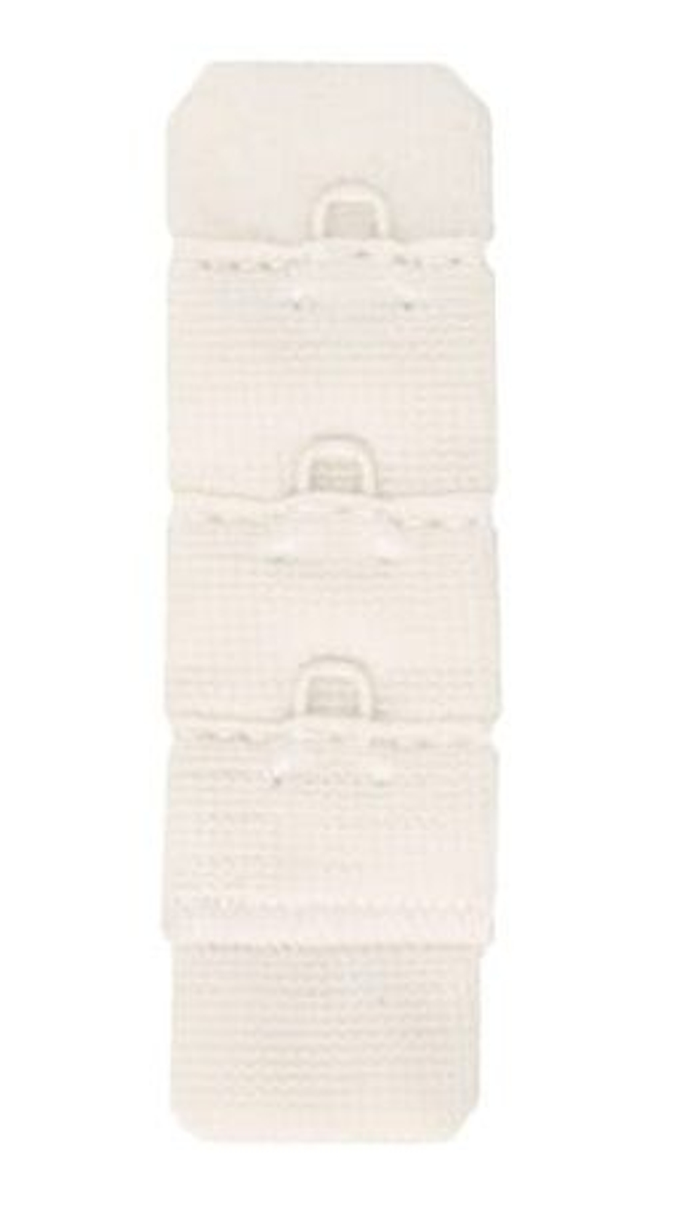 Удлинитель для бюстгальтера с рядом в один крючок (Цвет: белый)