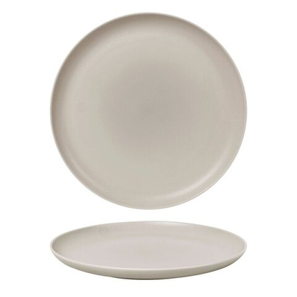 Тарелка с бортом d=21 cм,фарфор "NOBLE" серия "Fine Plus-Light Grey" 81229583