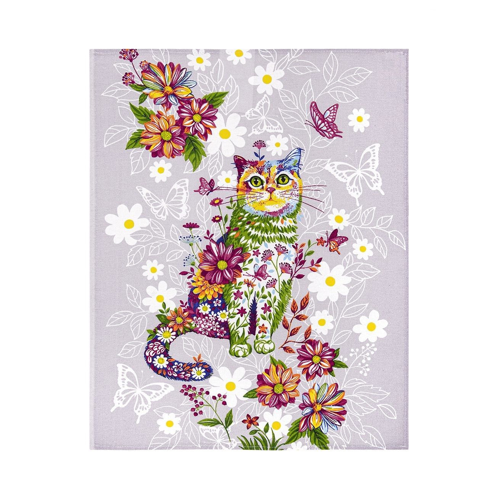 Набор кухонных полотенец, 3 шт , 45х60 см , рогожка