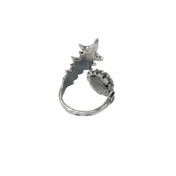 "Одуванчик" кольцо в серебряном покрытии из коллекции "Ералаш" от Jenavi