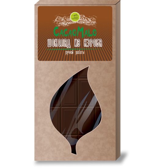 СКИДКА 50% Шоколад из Кэроба необжаренного, 75г.