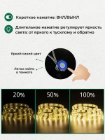 Сенсорный выключатель для светодиодной ленты, диммер 12В-24В