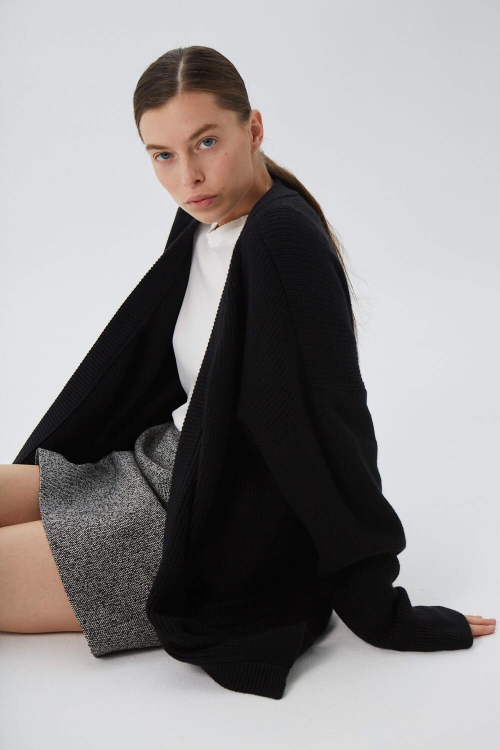 Брюки вязаные из шерсти мериноса, молоко