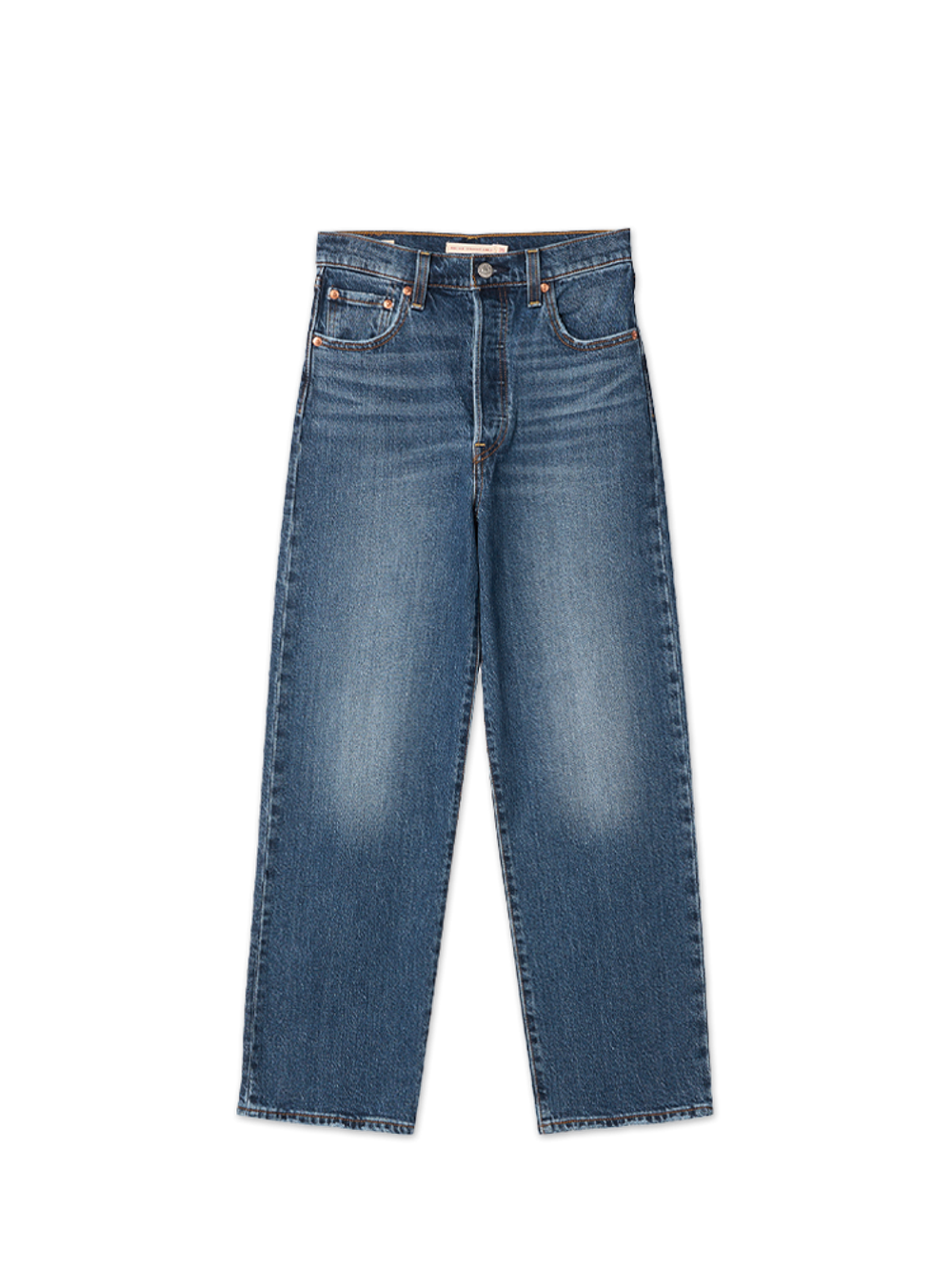 Женские прямые джинсы с завышенной талией Levi's Ribcage Straight Ankle 72693-0218