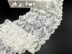 Эластичное кружево, 17,5см, молоко, Lauma (Артикул: EK-1023.P), м