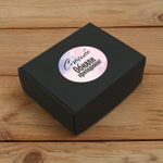 Наклейка стикер глянцевая круглая 40 мм 150 шт "Спасибо Обняли Приподняли"