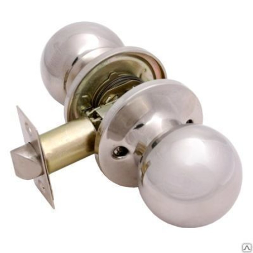 Защелка АЛЛЮР 5560 круглая PS пустая CP хром    / 1191