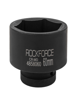 Головка ударная 1'', 60мм (6гр.) RockForce RF-4858060