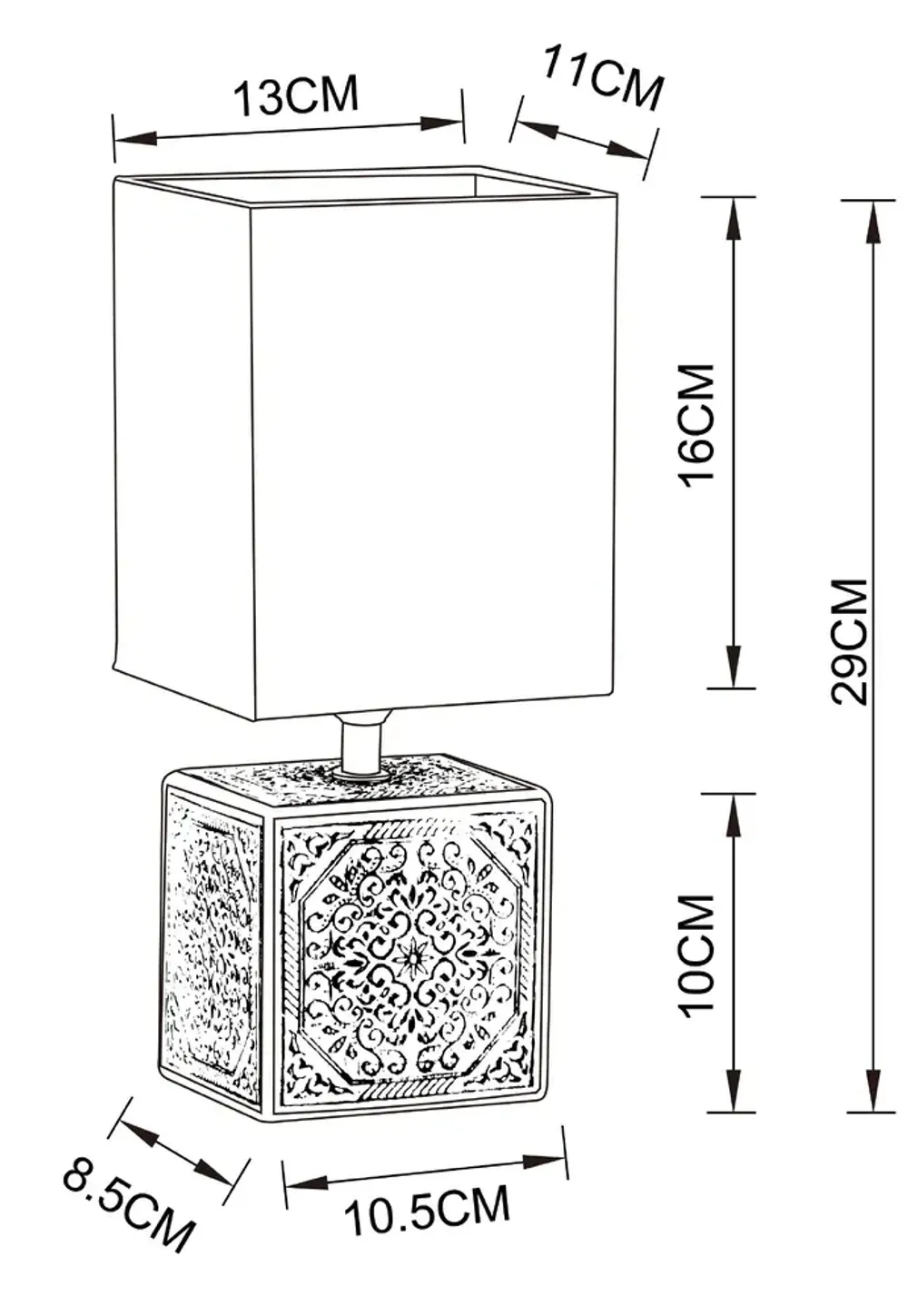 Декоративная настольная лампа Arte Lamp