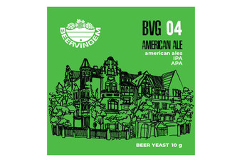 Дрожжи Beervingem для охмеленного пива "American Ale BVG-04", 10 г