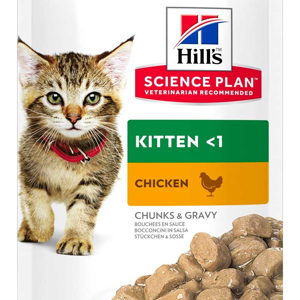 Hill's Kitten Chicken 85 г - консервы (пауч) для котят (курица)