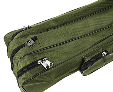 Чехол для удилищ с катушкой Xinxin 135см 3 отдел. Мягкий Зелёный