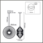 8383/1 LN Подвес E27 40W 220V ECO