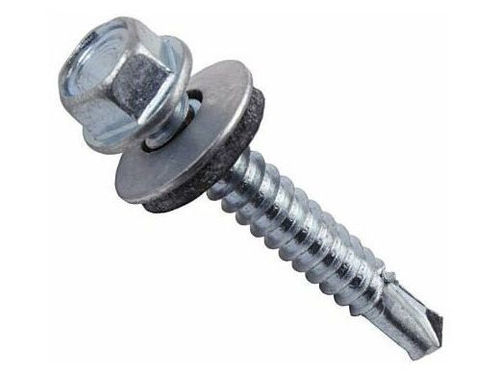 Саморез кровельный мет-мет, цинк 5,5*25 (250шт/уп)