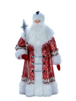 Кукла фарфоровая под елку Дед Мороз