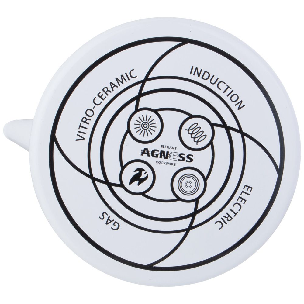 ЧАЙНИК AGNESS ЭМАЛИРОВАННЫЙ СЕРИЯ "FAMILY FARM", 3 Л