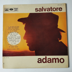 Винтажная виниловая пластинка LP Salvatore Adamo Адамо (France 1968)
