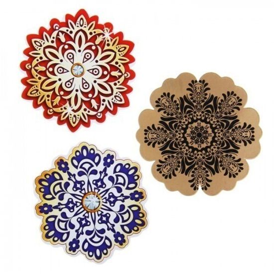 Предсказания под скретч-слоем "Волшебный год", 3 шт., 10 х 10 см