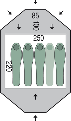 Палатка Pinguin Tornado 4 Duralu