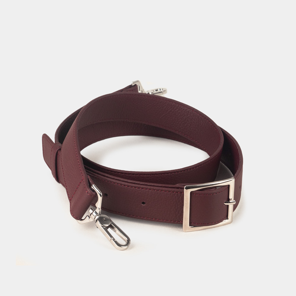 Cумка для ноутбука и документов Honore из кожи теленка, бордового цвета