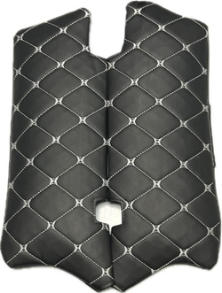 Чехлы на козырьки ВАЗ 2110, 2111, 2112 (белая нить Бабочка)