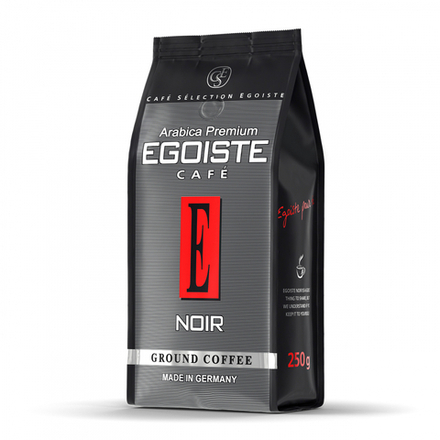 Кофе молотый Egoiste Noir, 250 г (Эгоист)