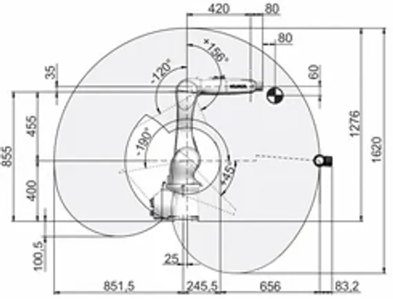 Промышленный робот KUKA KR AGILUS, KR 10 R900 HM-SC