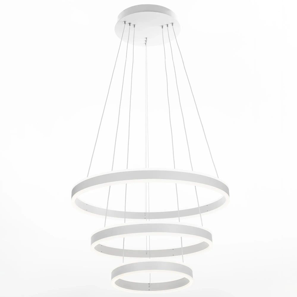 Citilux Дуэт CL719650 LED Люстра подвесная с пультом Белая