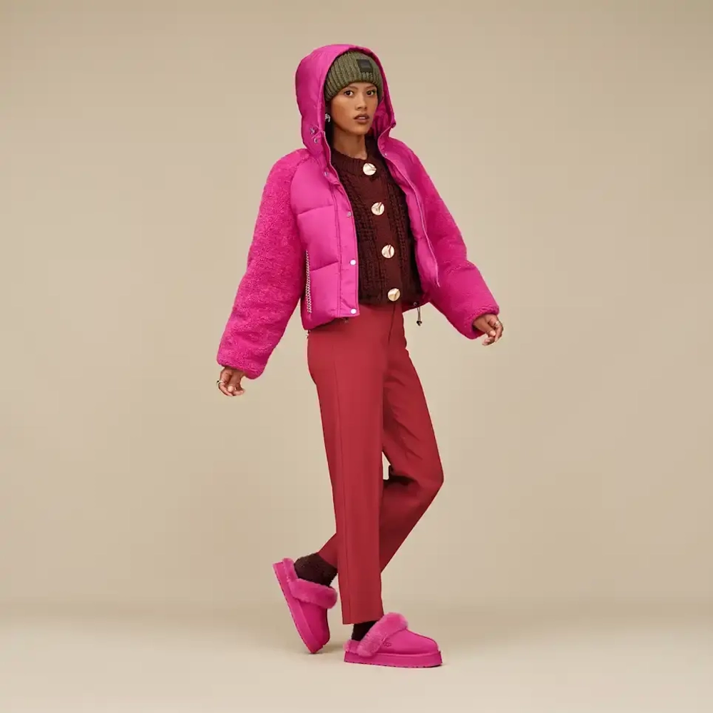 UGG Тапочки Zapatillas Disquette, цвет фуксии