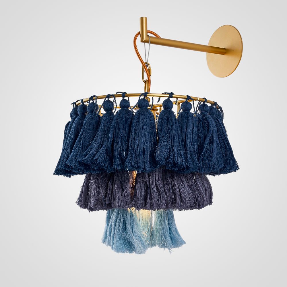 Настенный Светильник Tassel Wall Синий Градиент By Imperiumloft