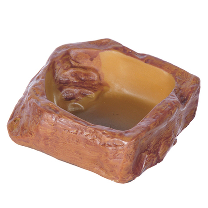 NOMOY PET Миска квадратная со ступенями S, 8*7*2,8 см