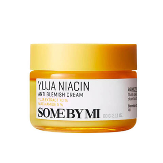 SOME BY MI Осветляющий крем для лица с экстрактом юзду Yuja Niacin Anti Blemish Cream 60г