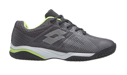 детские Кроссовки теннисные Lotto Mirage 300 III ALR - asphalt/all white