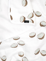 Муслиновое утеплённое одеяло Mjölk Кокосы