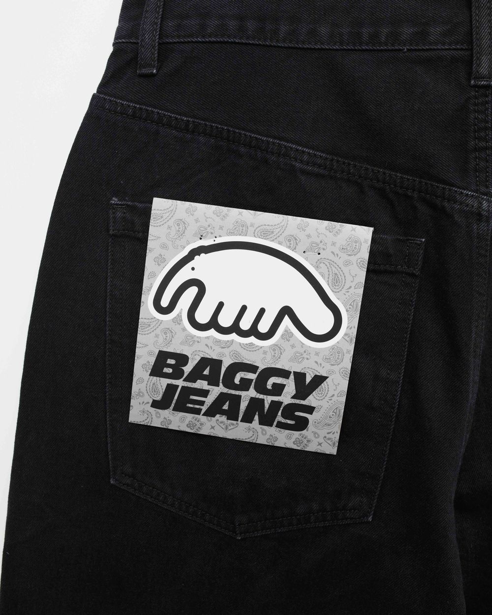 Купить Джинсы Anteater Baggy черные Джинсы Anteater Baggy черные