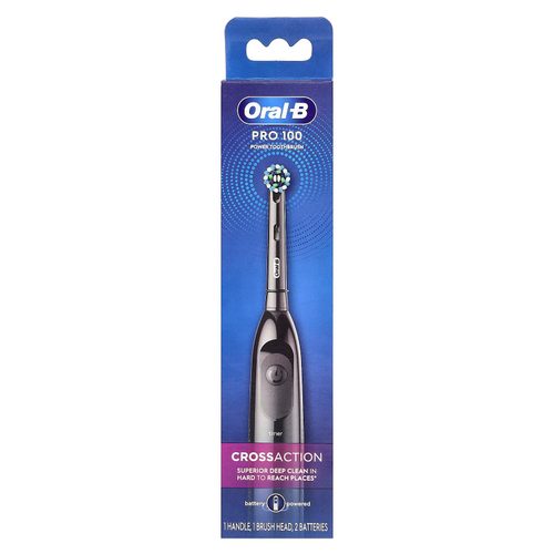 Oral-B, CrossAction Clinical Power Toothbrush, черная`` 1 зубная щетка