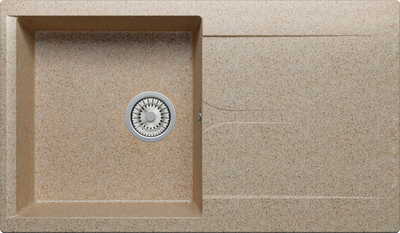 Мойка POLYGRAN GALS-860 песочный №302