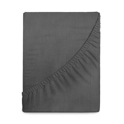 Простыня Verossa Сатин На Резинке Graphite 160х200 борт 30см