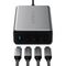 Сетевое зарядное устройство Satechi 165W USB-C 4-Port PD GaN Charger (ST-UC165GM-EU) Space Gray