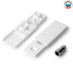 4613053 Заглушка оконная "СлайдерОк", цвет белый (2 заглушки, 1 удлинитель)