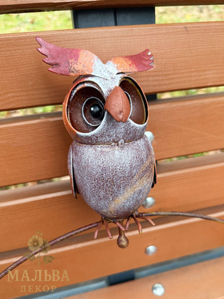 Декор-балансир садовый "Сова" от CAMPO Home & Garden 43x12,5xH133 см