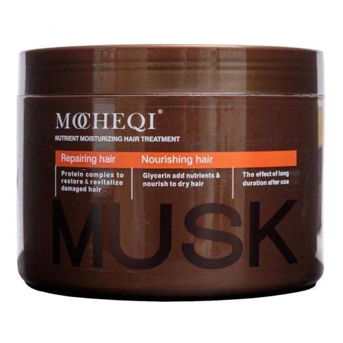 MOCHEQI MUSK Восстанавливающая маска для волос с пантенолом, 1000 ml