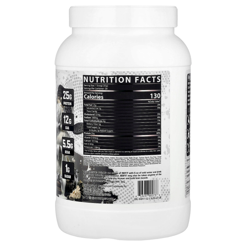 Nutrex Research, IsoFit® Protein, десертный изолят премиального качества, печенье и сливки, 1050 г (2,3 фунта)