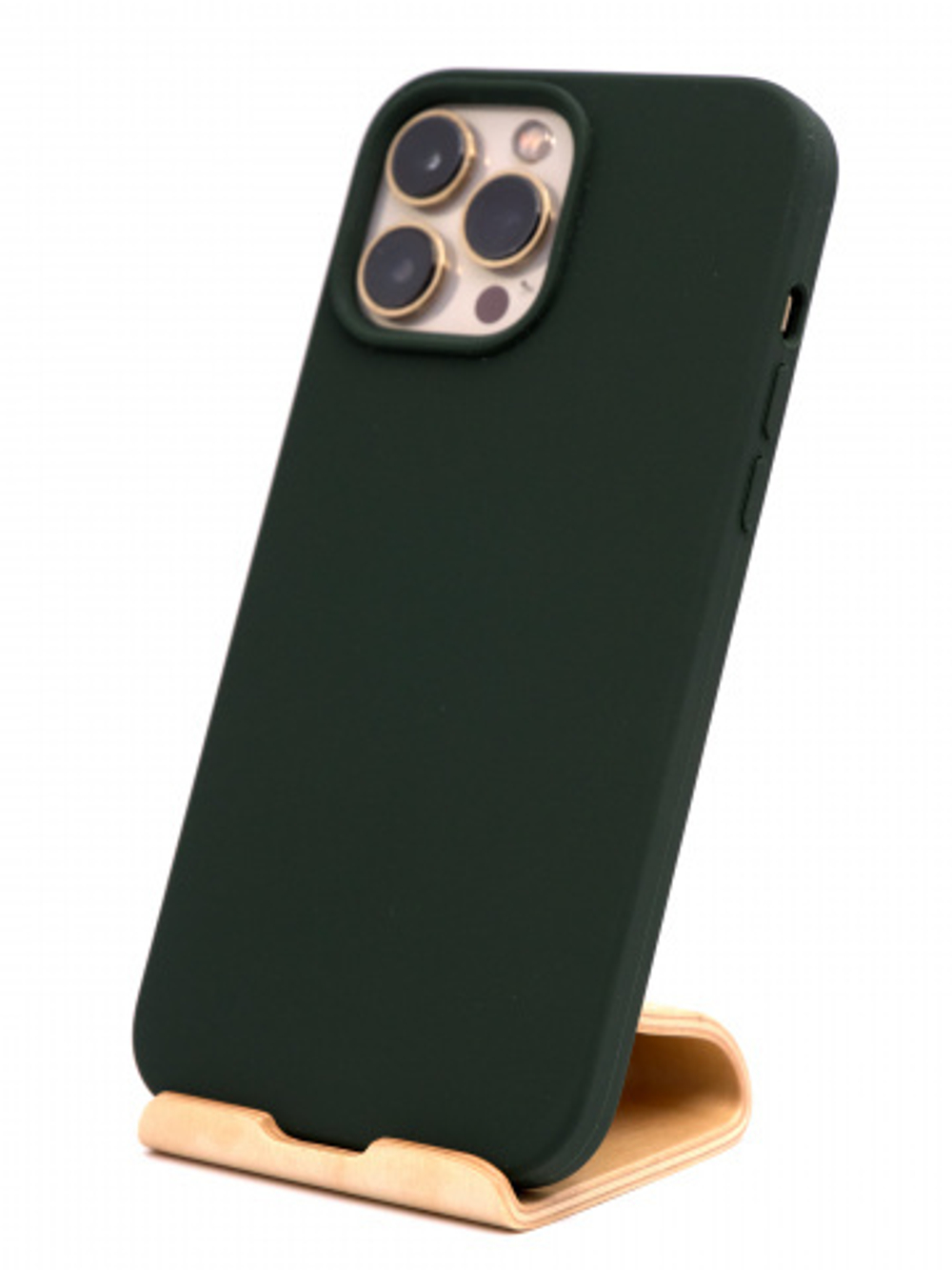 Накладка iPhone 13 Pro силикон green
