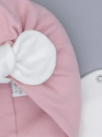 Чалма для малыша на завязках со снудом