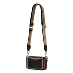 СУМКА MARC JACOBS THE MIXED MEDIA SNAPSHOT CROSSBODY BAG BLACK