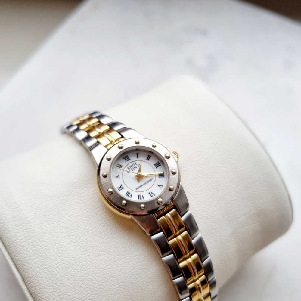 Часы Anne Klein два металла