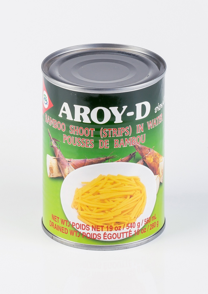 Ростки бамбука (полоски) Aroy-D Bamboo Shoot (Strips) in water 540 г