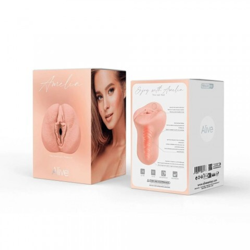 Реалистичный мастурбатор Amelia от Alivet S