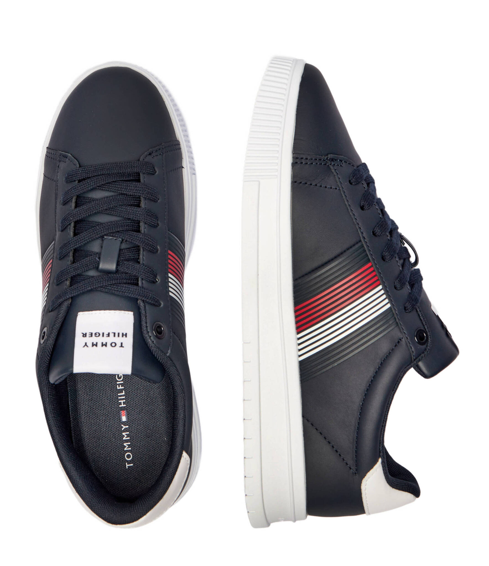 Кожаные кроссовки supercup Tommy Hilfiger - темно-синий(FM0FM05129)